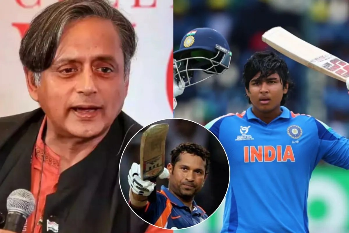 Shashi Tharoor says Vaibhav Suryavanshi has talent like Sachin Tendulkar