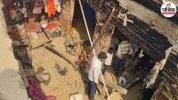 sambhal roof collapse wedding house accident