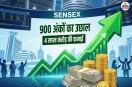 sensex soars