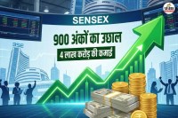 sensex soars