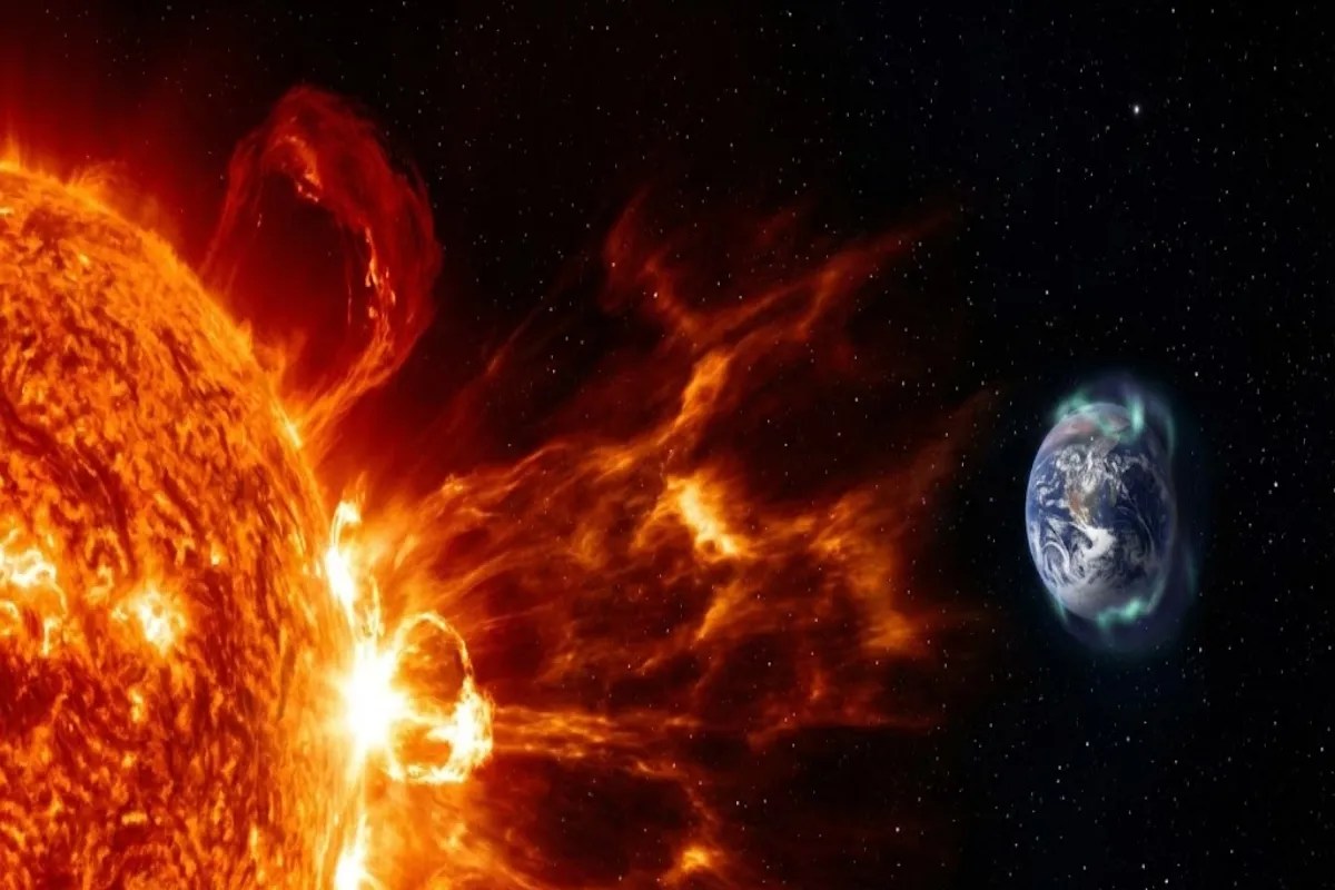 solar storm speeding towards earth sunspots may cause explosions