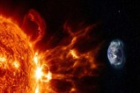 solar storm speeding towards earth sunspots may cause explosions