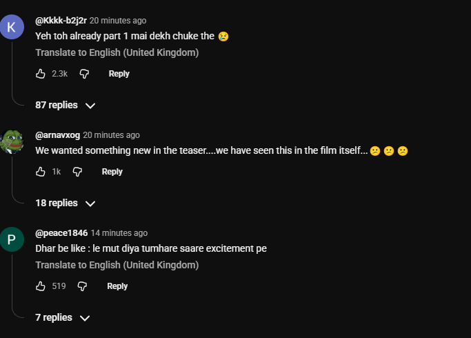 Dhurandhar 2 Teaser Reaction