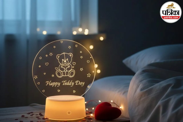Customized moonlight teddy lamp  