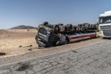 Truck overturned in Sudan