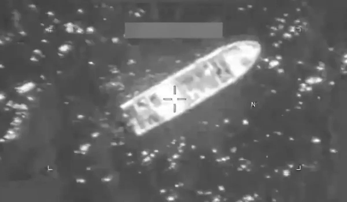 US missile strike on drug-trafficking vessel