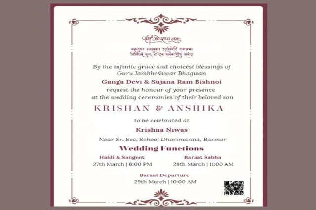 IPS Krishan Kumar Bishnoi- Anshika Verma Marriage
