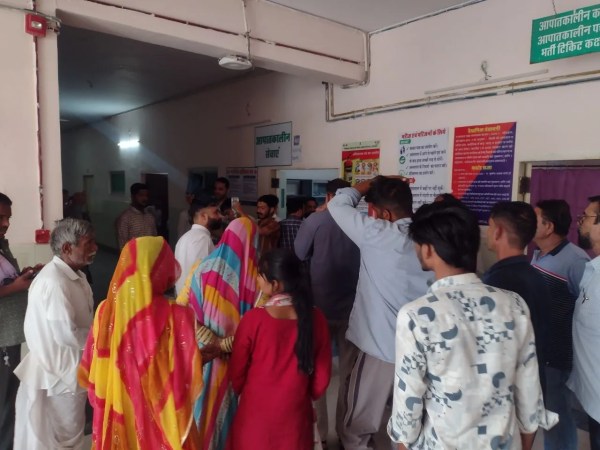 Chaos erupts at a wedding venue; two people, including a grandfather and granddaughter, die while returning from Jhunjhala.