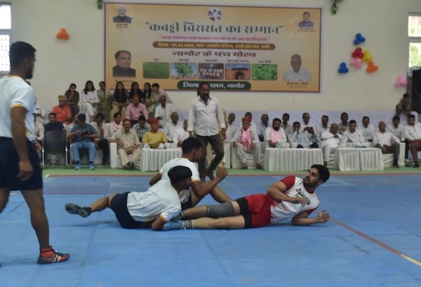 'Panch Gaurav Kabaddi Heritage Award Ceremony' organized in Nagaur