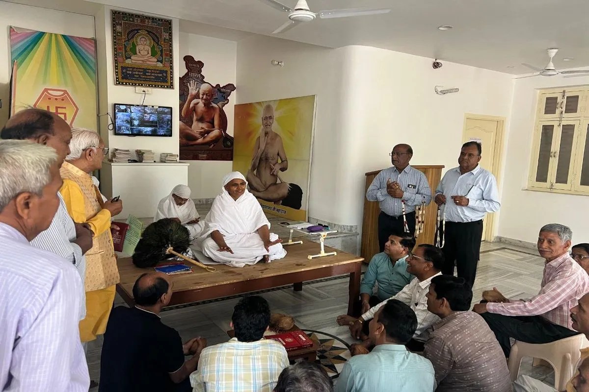 Oath taking ceremony tomorrow in the presence of Aryika Vigyashree, Mangal Pravesh will be held in Shastri Nagar today.