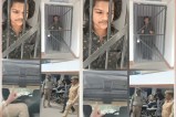 पुलिस को चुनौती देने वाला ‘छोटे विलेन’ गिरफ्तार, थाने में रोते हुए मांगी माफी (Source: Police Media Cell)