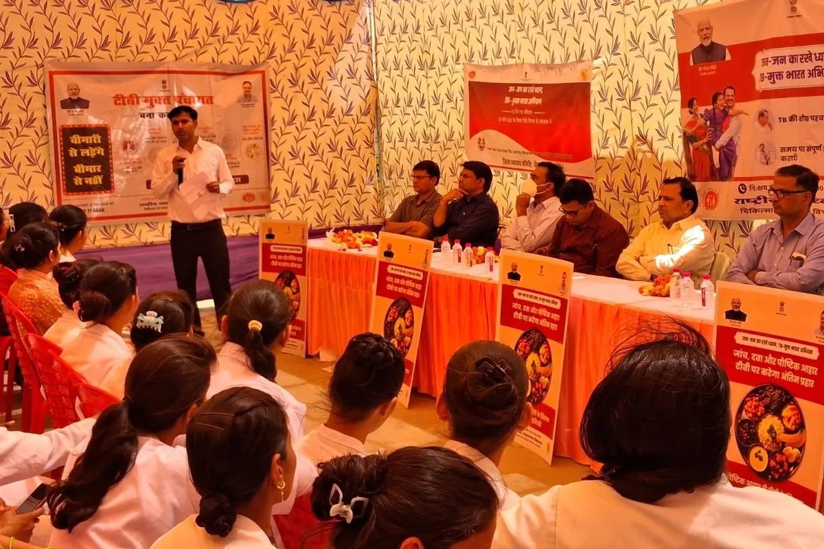 जिले की 72 ग्राम पंचायतें टीबी मुक्त, जनभागीदारी बनी ताकत 72 gram panchayats of the district are TB free, public participation has become a strength