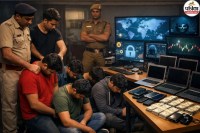 Jaipur Police Bust International Cyber Fraud Gang in Jagatpura Villa Seven Arrested for Targeting Foreigners Online