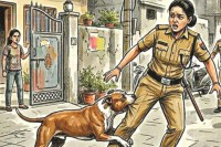 Pitbull Attack on Woman Head Constable During Probe in Bikaner Police Register Case Against Accused