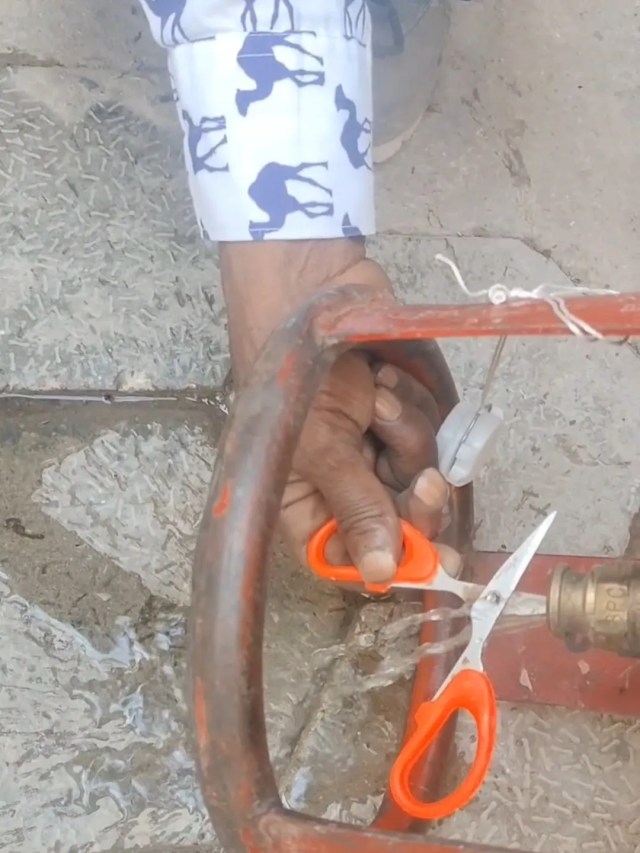 LPG Cylinders Filled Water