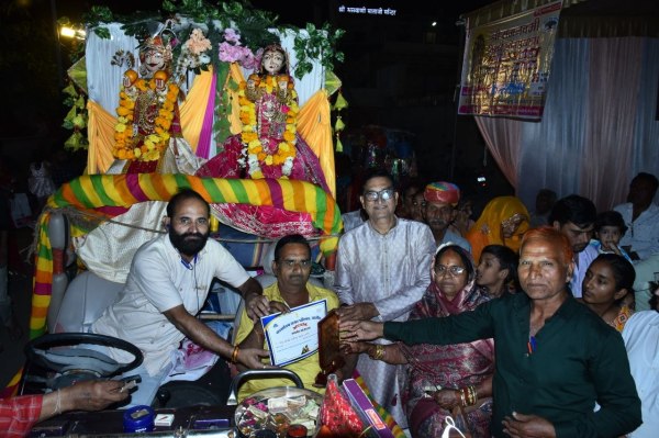 The royal Gangaur procession started from Ahichhatrapur fort.