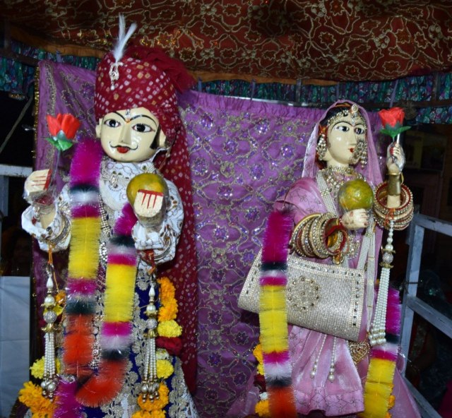 The royal Gangaur procession started from Ahichhatrapur fort.