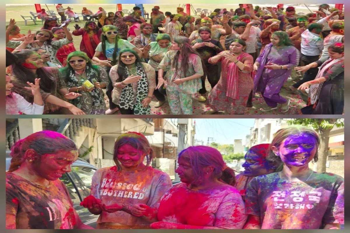 The turmoil got entangled in celestial turmoil: Dhulandi remained half-hearted in Bhilwara, the enthusiasm of colours faded under the shadow of the eclipse.