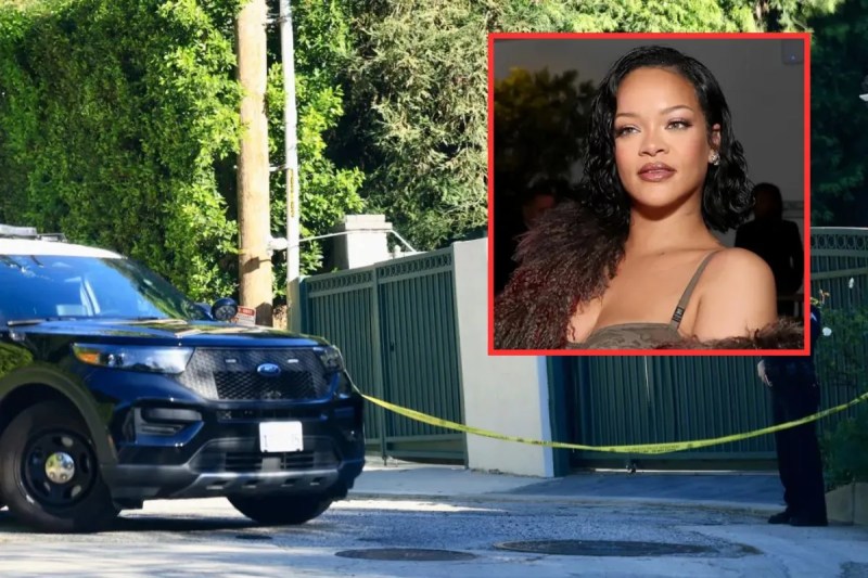 38 years old American pop Singer Rihanna house 10 round firing In Los Angeles singer narrowly escaped death