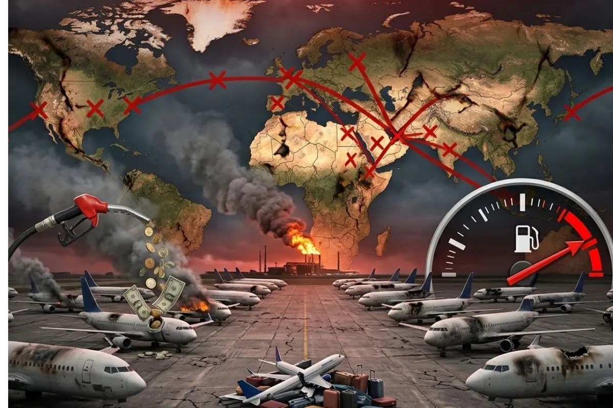 airlines crisis us iran war airlines 53 billion loss jet fuel crisis cargo crisis