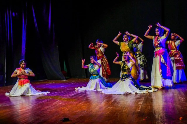 Kathak presentation in jkk