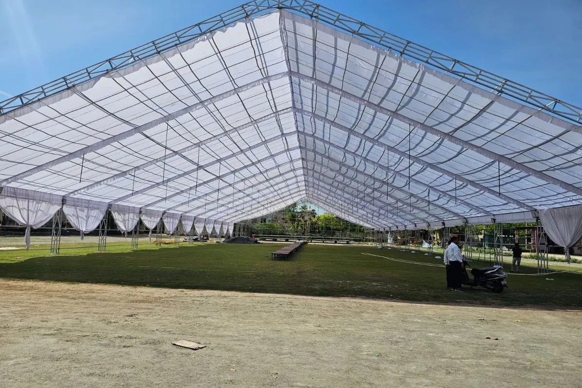 For the first time in Bhilwara, the Tirthankaras will set out on a city procession, seated in 24 palanquins.