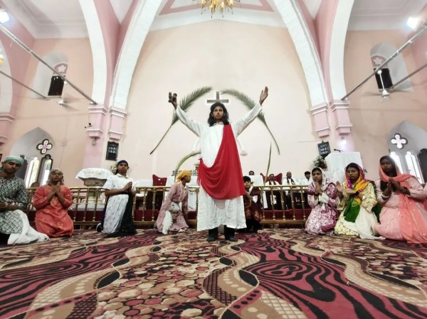 Palm Sunday celebration in jaipur 