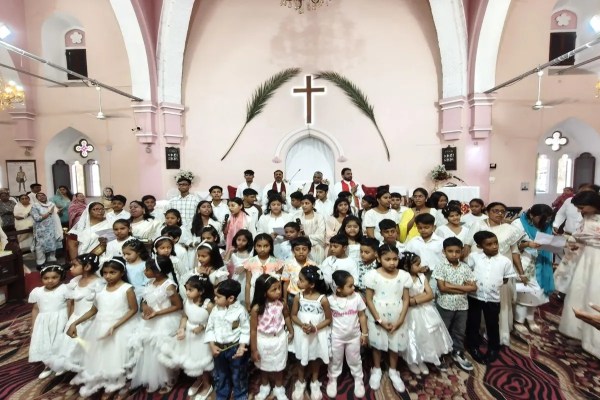 Palm Sunday celebration in jaipur 