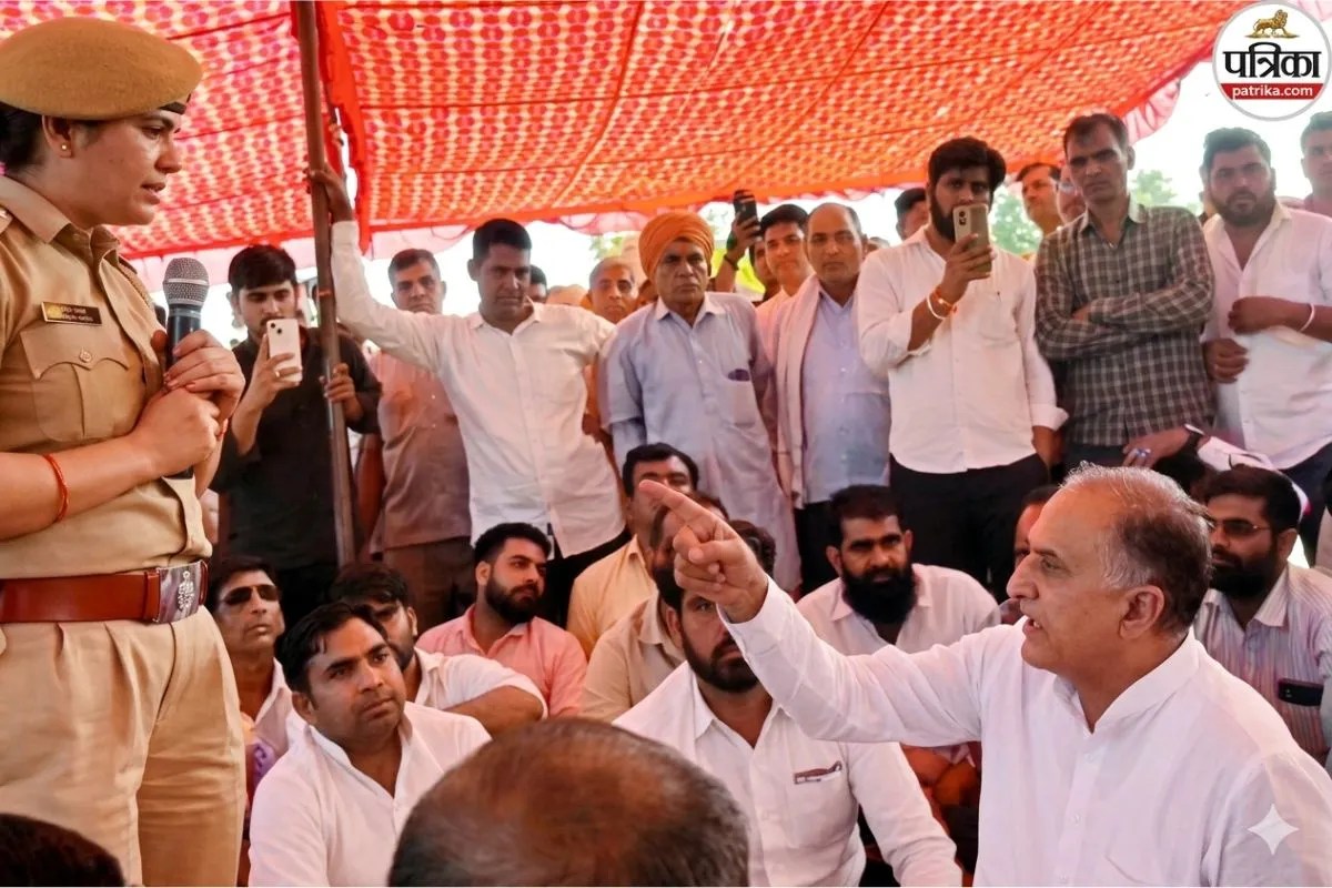 Rajasthan Congress MLA Vidyadhar Singh in Clash with Kishangarh-Renwal SHO Sparks Controversy