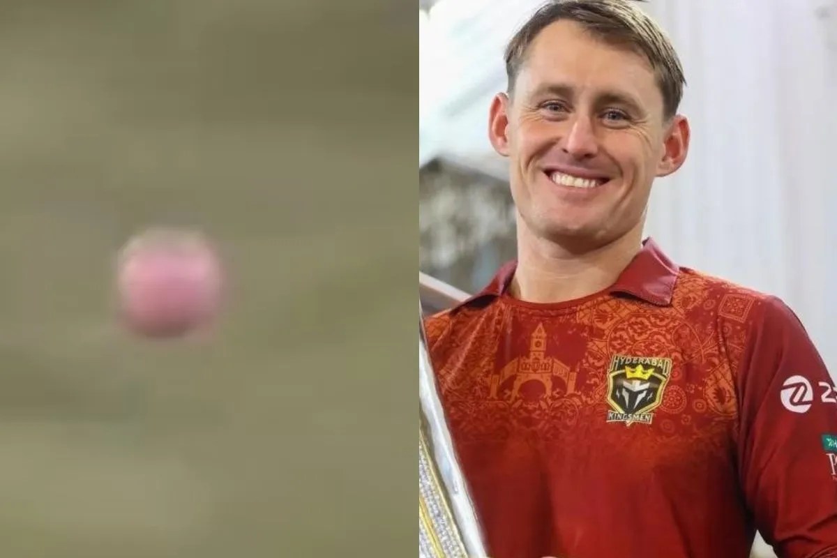 marnus labuschagne ,psl ball colour drama , pink ball drama in psl