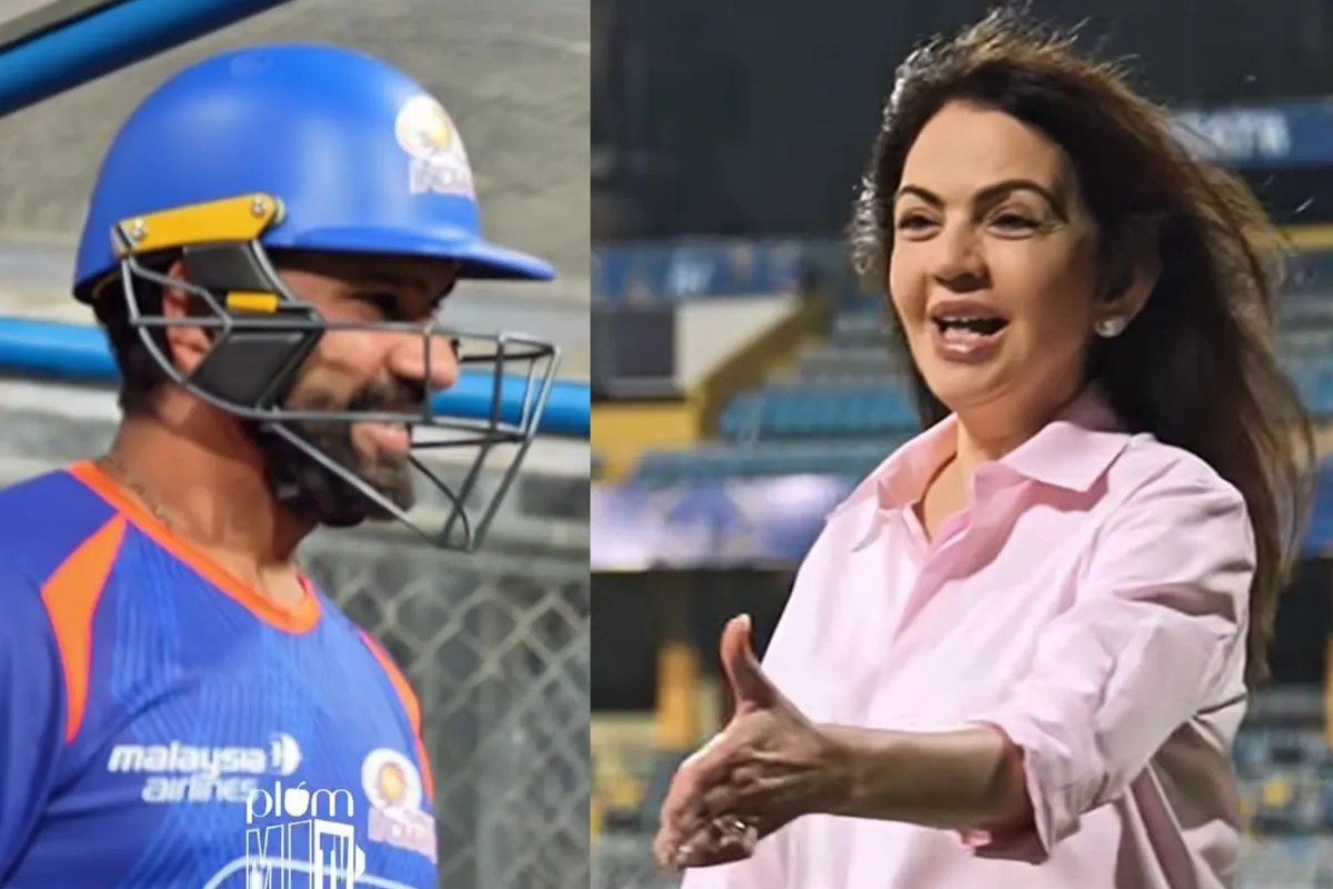 Rohit Sharma Fitness Transformation, Nita Ambani Viral Video MI, Mumbai Indians IPL 2026, Rohit Sharma Young Look, Kieron Pollard Polly Kaka, Mahela Jayawardene on Rohit Sharma, Cricket Hindi News nita ambani react on rohit sharma new look, mumbai indians reel