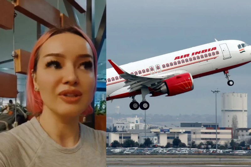 Italian Influencer Lashes On Air India Staff