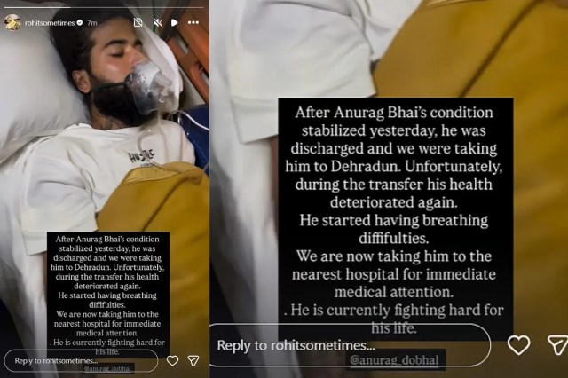 Anurag Dobhal Faces Breathing Difficulties After Discharge