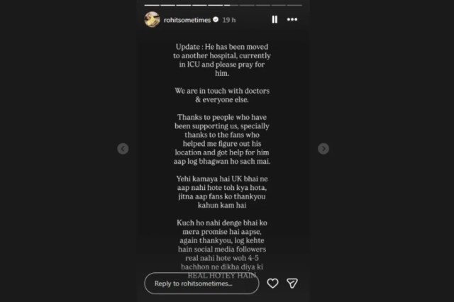 Anurag Dobhal's health update was shared by his manager