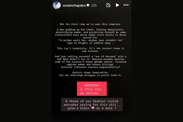 Sona Mohapatra SLAMS Badshah