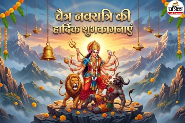 Chaitra Navratri 2026 Wishes Image | Image Credit Gemini