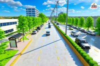 Bharatpur three and a half kilometers road built Six-lane Traffic system to be changed ₹67 crore approved