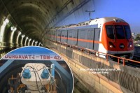 Bhopal Metro Underline Project Work Start durgavati Machine deep into 24 meter in the Ground