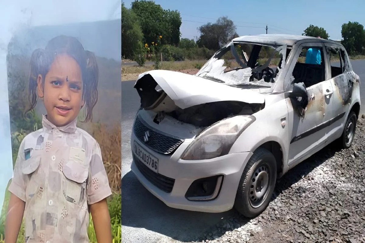 Child Burned Alive Car Fire