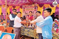 यहां पहली बार गांव पहुंचीं विधायक सावित्री मंडावी (फोटो सोर्स- पत्रिका)