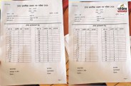 पांचवीं के प्रश्न-पत्र का कागज घटिया (फोटो सोर्स- पत्रिका)
