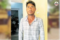 पैरोल जंप कर फरार 25 हजार रुपए का इनामी अपराधी लखन उर्फ लक्ष्मीनारायण अरेस्ट, पत्रिका फोटो