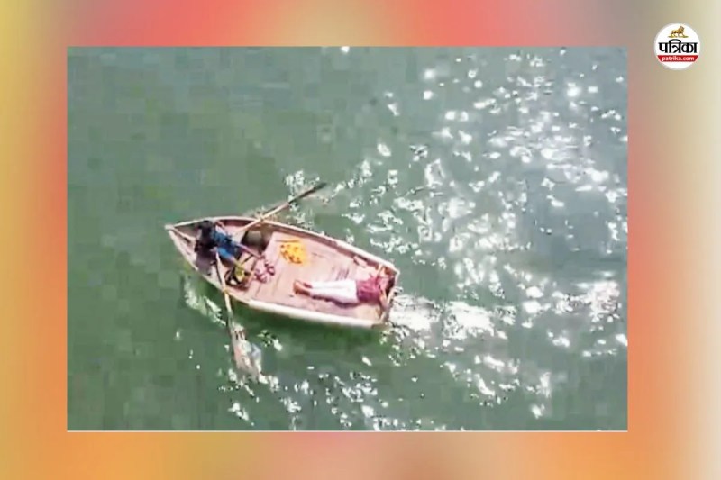 चंबल में खुदकुशी के इरादे से कूदी युवती को बचाया, पत्रिका फोटो