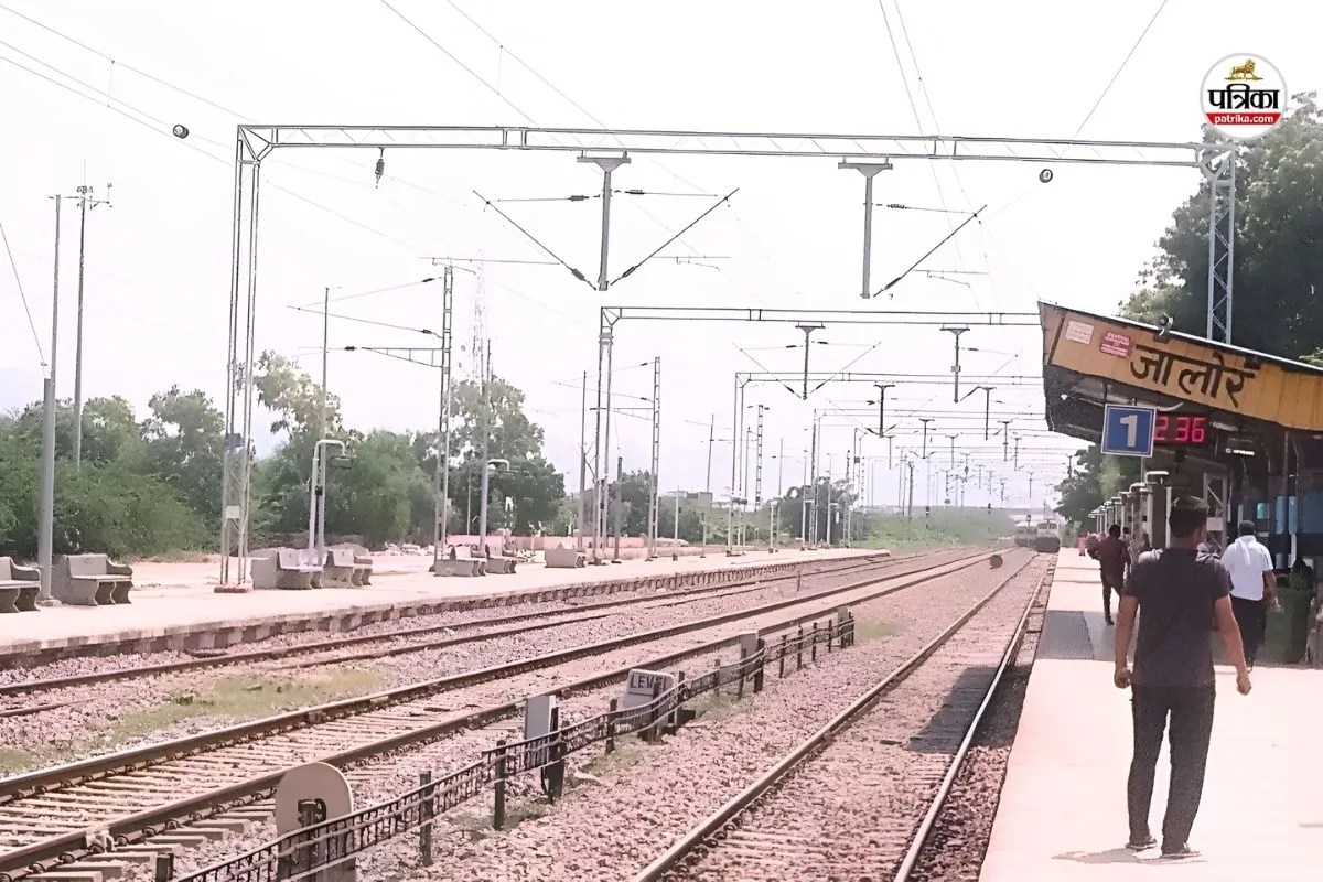 साबरमती–जैसलमेर एक्सप्रेस ट्रेन का वाया जालोर जल्द संचालन, पत्रिका फोटो