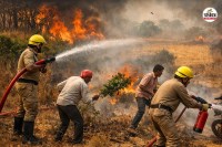 गर्मी बढ़ते ही आग की घटनाओं में इजाफा! चार दिनों में 13 जगह लगी आग, समय रहते टली बड़ी दुर्घटना(photo-patrika)