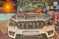 करतारपुरा में वाहनों में तोड़फोड़, पत्रिका फोटो