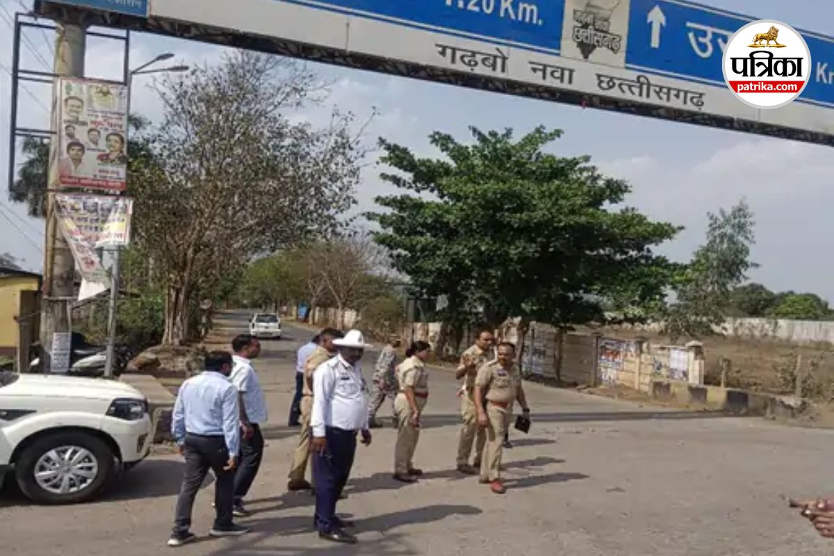 खारुन ब्रिज 1 महीने के लिए रहेगा बंद (photo source- Patrika)