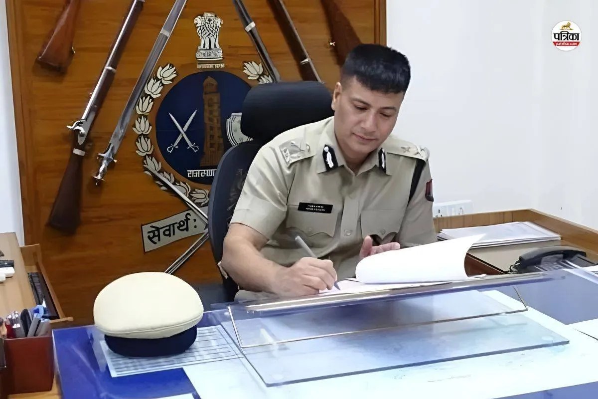 जयपुर रेंज आइजी राहुल प्रकाश, पत्रिका फोटो