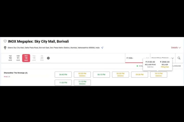 Dhurandhar 2 Paid Previews