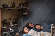 Four people died due to bike smoke